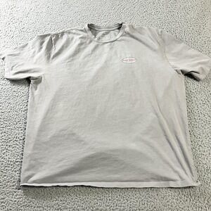 Tommy Bahama Relax Shirt Mens 3XL Gray Fire & Ice Cigar Graphic Cotton Tee‎